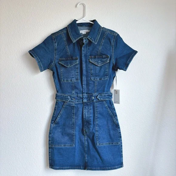 Good American | Dresses | New Good American Fit For Success Mini Dress  Indigo | Poshmark